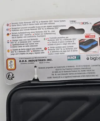 Custodia Nintendo 2DS /NEW 3DS XL/3ds XL/ 3DS