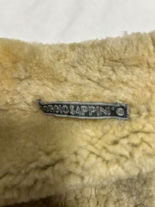 Cazadora Piel Negra Talla 50