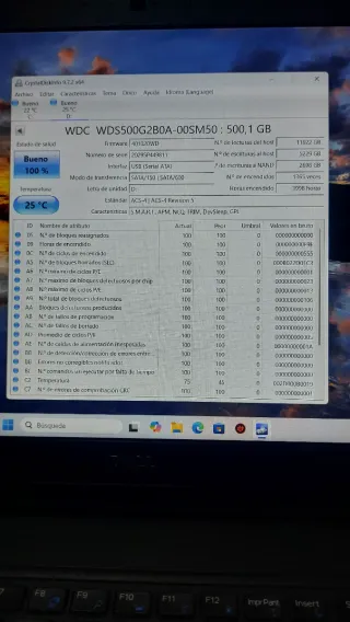 SSD WD BLUE 500GB SATA 3D NAND