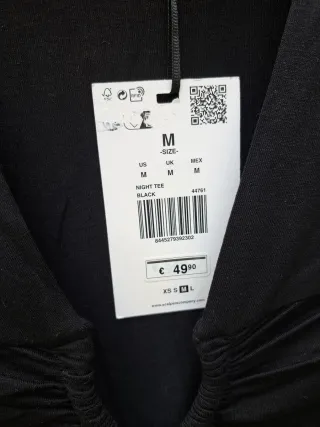 Top negro Scalpers talla M