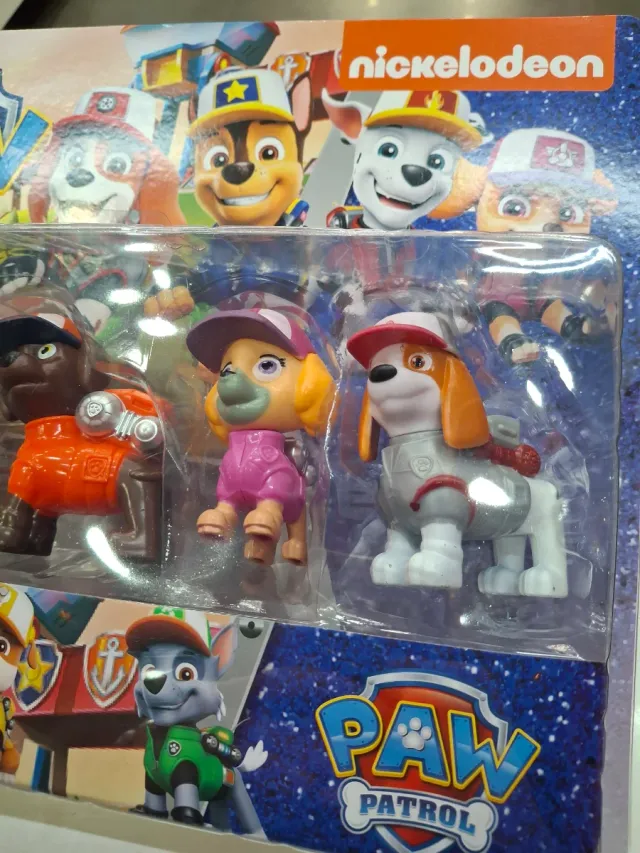 Pack 8 Figuras Patrulla Canina Nickelodeon
