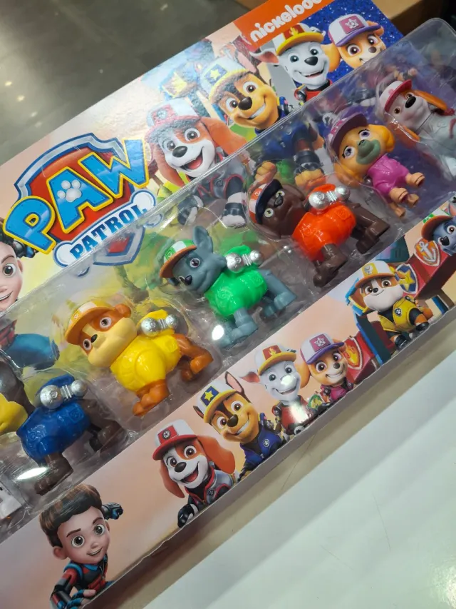 Pack 8 Figuras Patrulla Canina Nickelodeon
