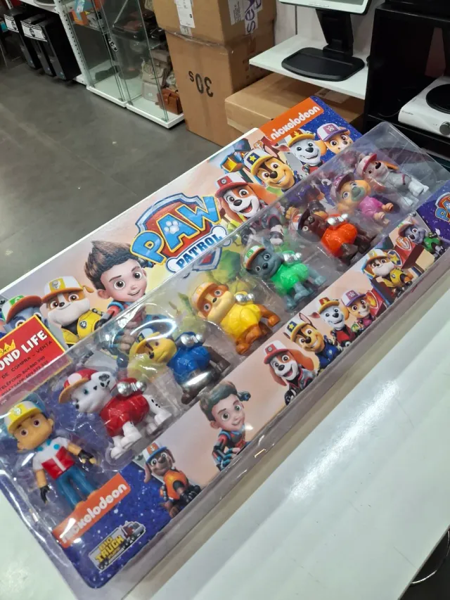 Pack 8 Figuras Patrulla Canina Nickelodeon