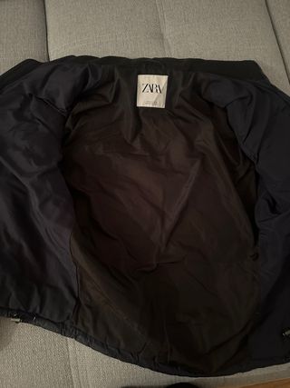Chaqueta Zara Hombre Azul Oscuro Talla M