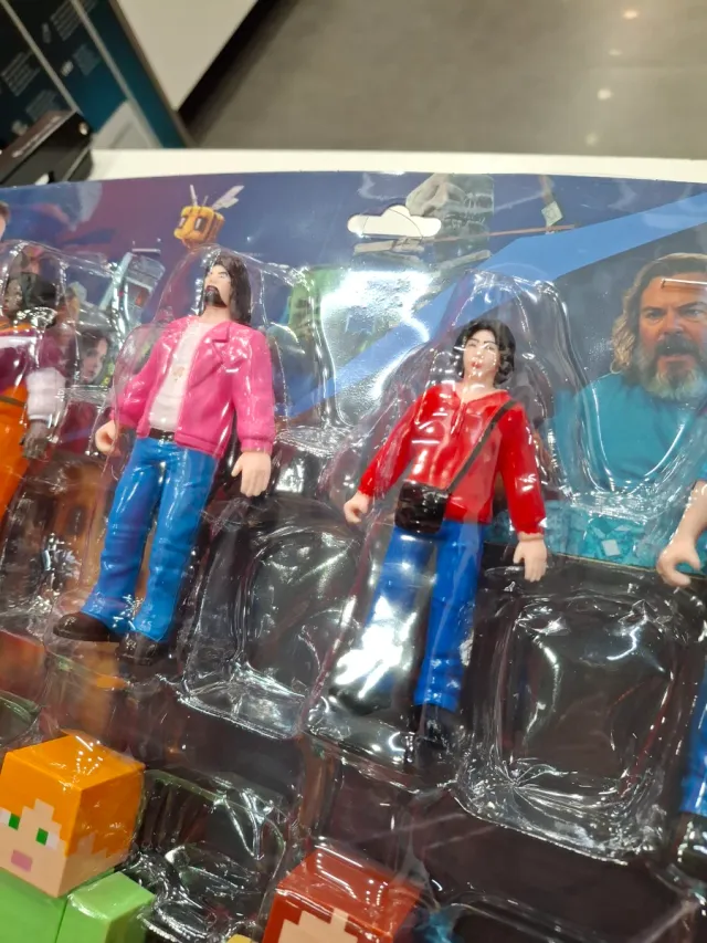 Pack 8 Figuras Minecraft con Armas