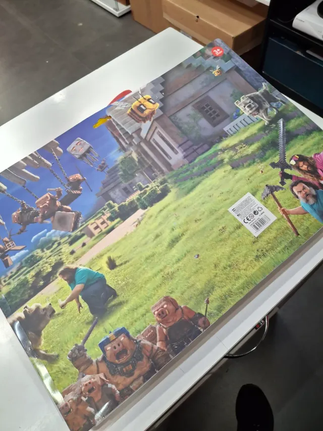 Pack 8 Figuras Minecraft con Armas