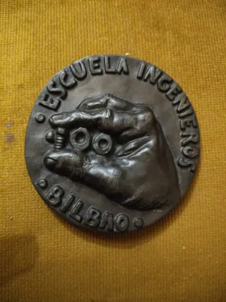 Medalla Escuela Ingenieros Bilbao Antigua