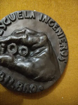 Medalla Escuela Ingenieros Bilbao Antigua