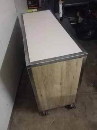 Mesa Frutería Acero Inoxidable