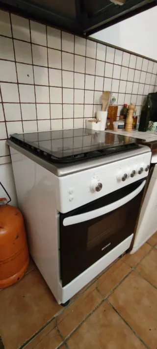 Cocina BECKEN 6060 BGS4506N WH Gas Butano