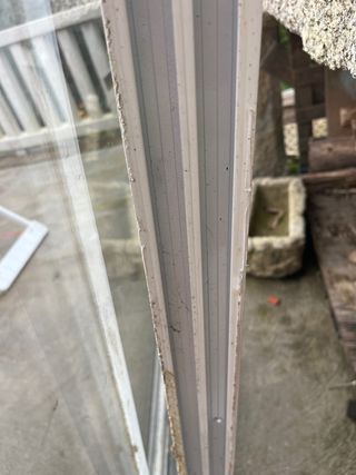 Ventana balconera corredera