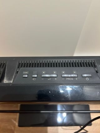 Televisor Sony Bravia Negro con mando