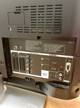 Televisor Sony Bravia Negro con mando