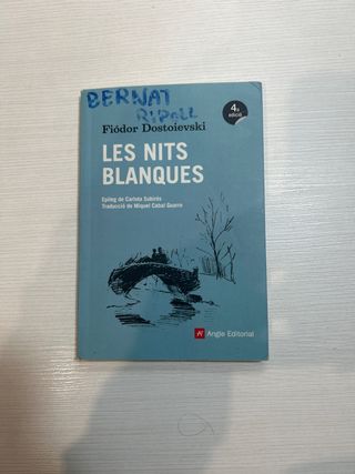 Les nits blanques: Novel·la sentimental (A part...