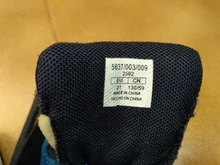 Zapatillas Zara Baby Azul Marino Talla 21