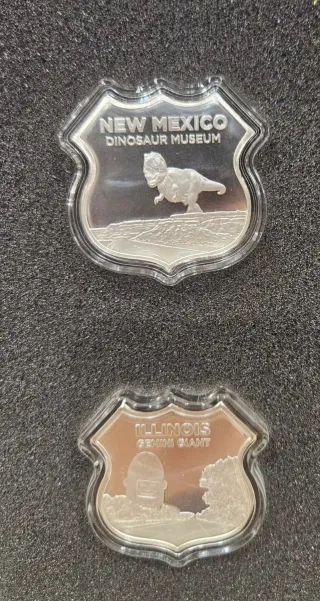 8 once di argento Route 66