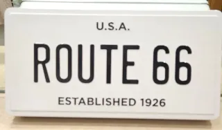 8 once di argento Route 66