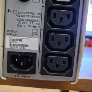 UPS APC Back-UPS 500 - BK500MI (senza batteria)