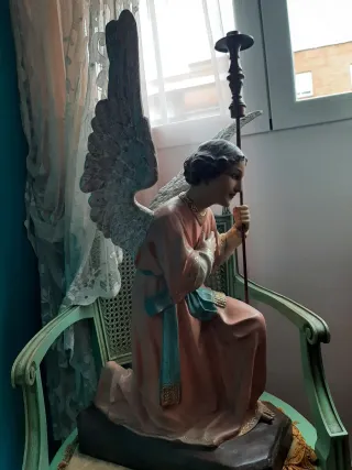 Figura Ángel Olot Antigua MUY GRANDE