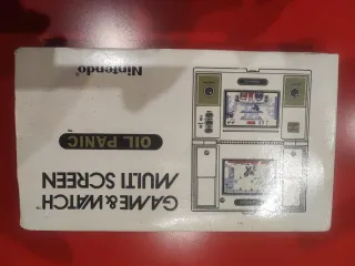 Nintendo Game & Watch Oil Panic Caja OP-51
