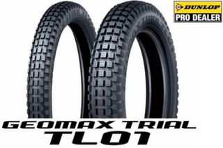 Pareja Neumáticos Dunlop Geomax Trial TL01
