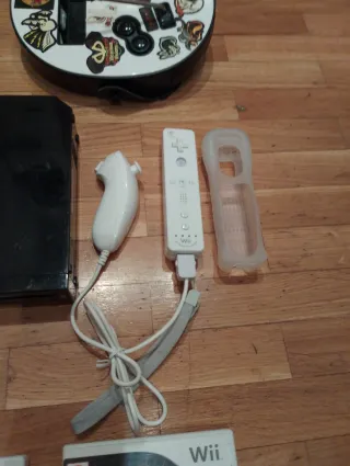 Pack Consola Wii Guitar Hero +2 Guitarras+3 Juegos