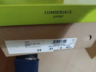 Scarpe Lumberjack bambino marroni