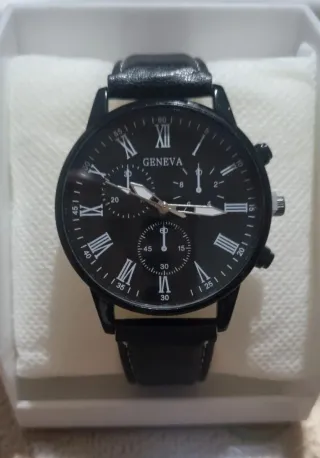 Reloj Geneva Caballero Negro