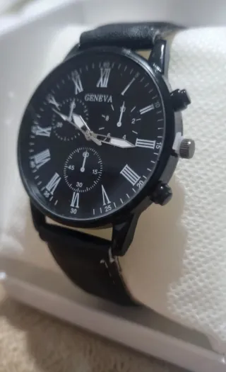 Reloj Geneva Caballero Negro