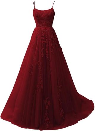 Vestido de fiesta rojo