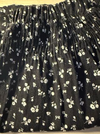 Falda pantalón Zara floral