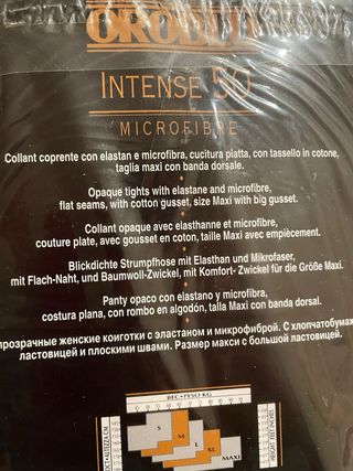 Collant Oroblu Intense 50 Moka Tg. III M