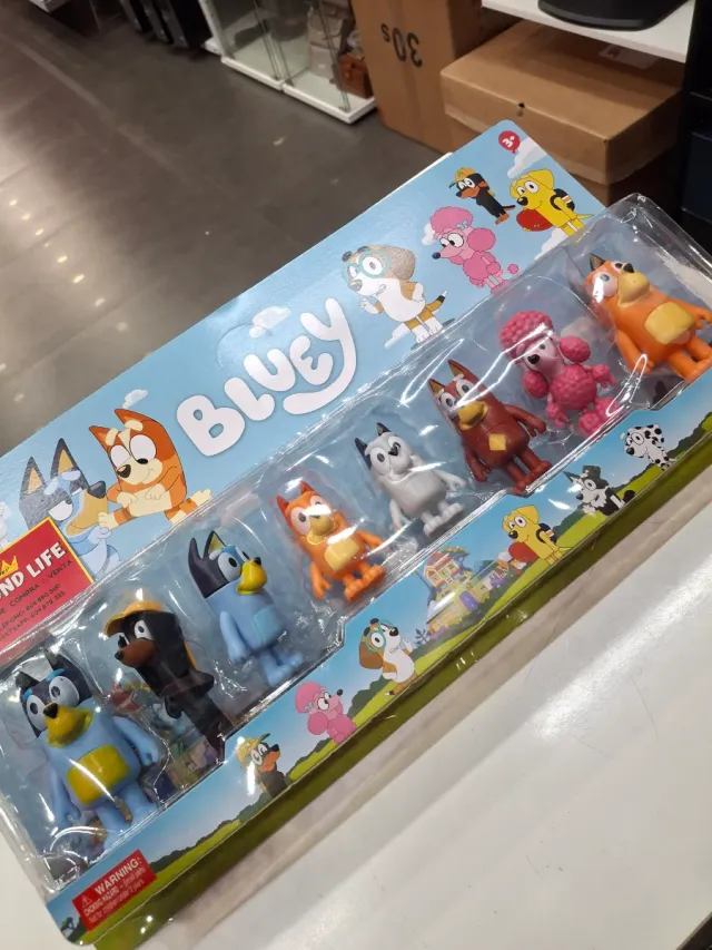 Pack 8 Figuras Bluey