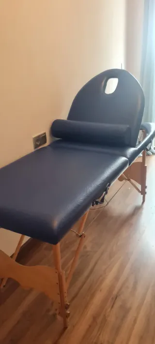 Camilla de masajes reclinable