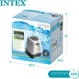 Intex Clorador salino para piscinas, 4 gramos/hora