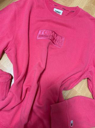 Sudadera Tommy Hilfiger M Rosa