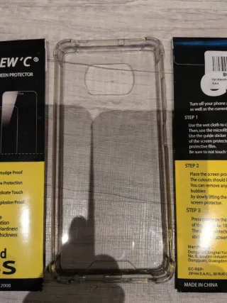 Funda móvil y protector pantalla NEW'C