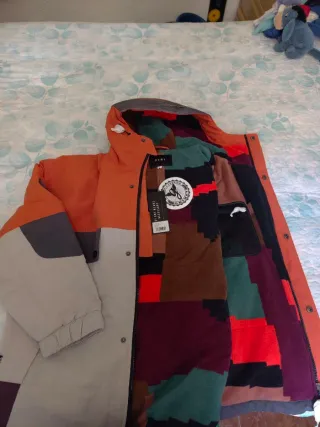 Chaqueta GRMY Beige y Naranja