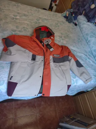 Chaqueta GRMY Beige y Naranja