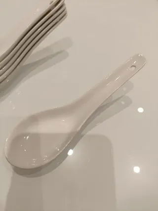 Set 6 Cucchiai Finger Food Porcellana