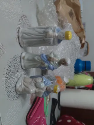 Figuras Reyes Magos Belén Cerámica