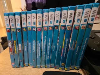 Consola Wii U muy buen estado, accesorios y juegos