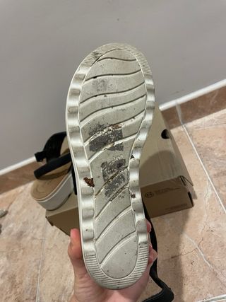 Sandalias Clarks Negras