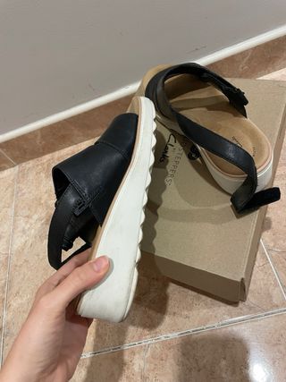 Sandalias Clarks Negras