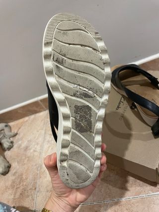 Sandalias Clarks Negras