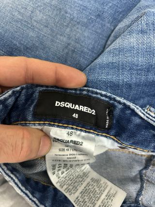 Jeans Dsquared2 Taglia 48 Blu