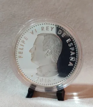 Moneda 10€ Plata España Olímpica 2016