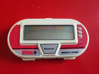Nintendo Boxing Micro Vs. System Rojo/Blanco
