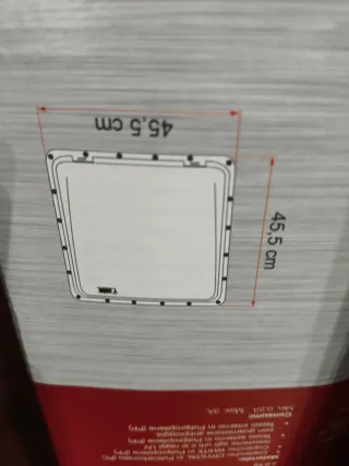 Claraboya Fiamma 40x40