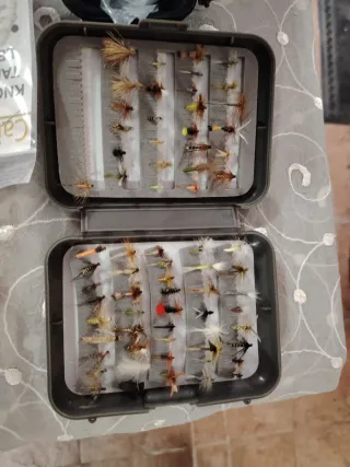 Carrete de pesca  mosca Okuma